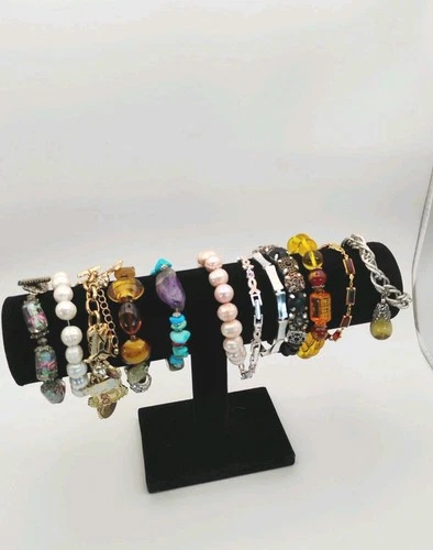 Costume Jewelry Bracelets Vintage Swarovski  Monet Pearls  Avon lot of 12