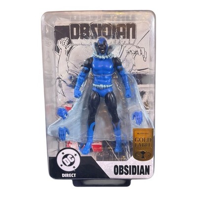 McFarlane DC Direct Multiverse Page Puncher Obsidian 7'' Gold Label New In Hand