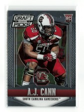 2015 PANINI PRIZM DRAFT A.J. CANN #159 RC