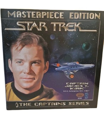 Star Trek Masterpiece Edition Captain James T Kirk Buch & Figur 1997 Playmates
