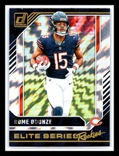 2024 Donruss #7 Rome Odunze Elite Series Rookies