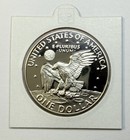 1977 S United States  Eisenhower One Dollar Clad Proof — photo 2