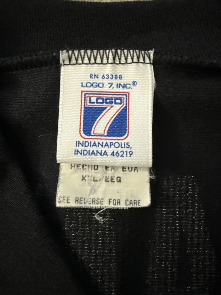 Camiseta de los Pittsburgh Penguins #10 Ron Francis Talla XXL Negra NHL De Colección Años 90 LOGO7 Foto 3 de 4
