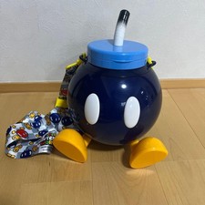 USJ Super Nintendo World Bob-omb Popcorn Bucket w/ Strap Japan Exclusive