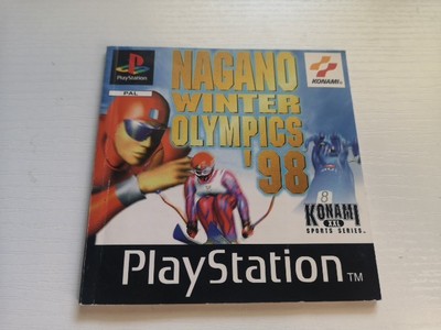 Nacano Winter Olympics 98 - PS1 Playstation 1 Spielanleitung Booklet Gebraucht