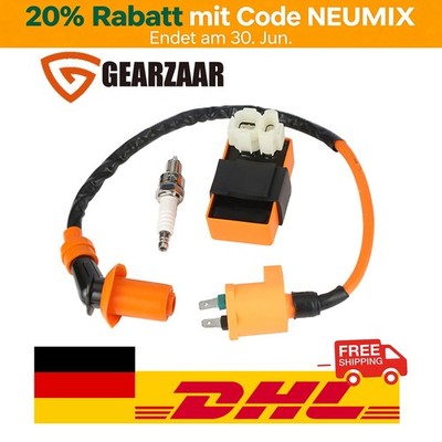 Racing CDI mit offener Zündspule & Zündkerze - für 4-Takt Roller 50ccm (GY6 4T)