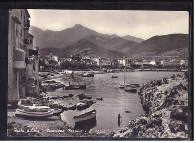 Postcard Island of Elba Marciana Marina Beach IDD756
