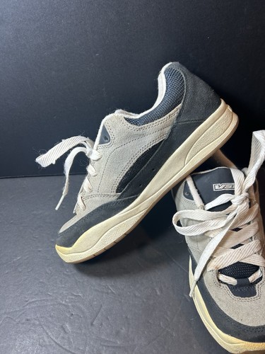Scarpe skater vintage anni 90 uomo Vans Oslo 31031 grosse linguetta grassa blu grigio taglia 8 - Foto 7 di 10