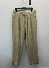Dockers Men's Vintage Y2K Tan Pleated Front Khaki Chinos Pants Size 36x32