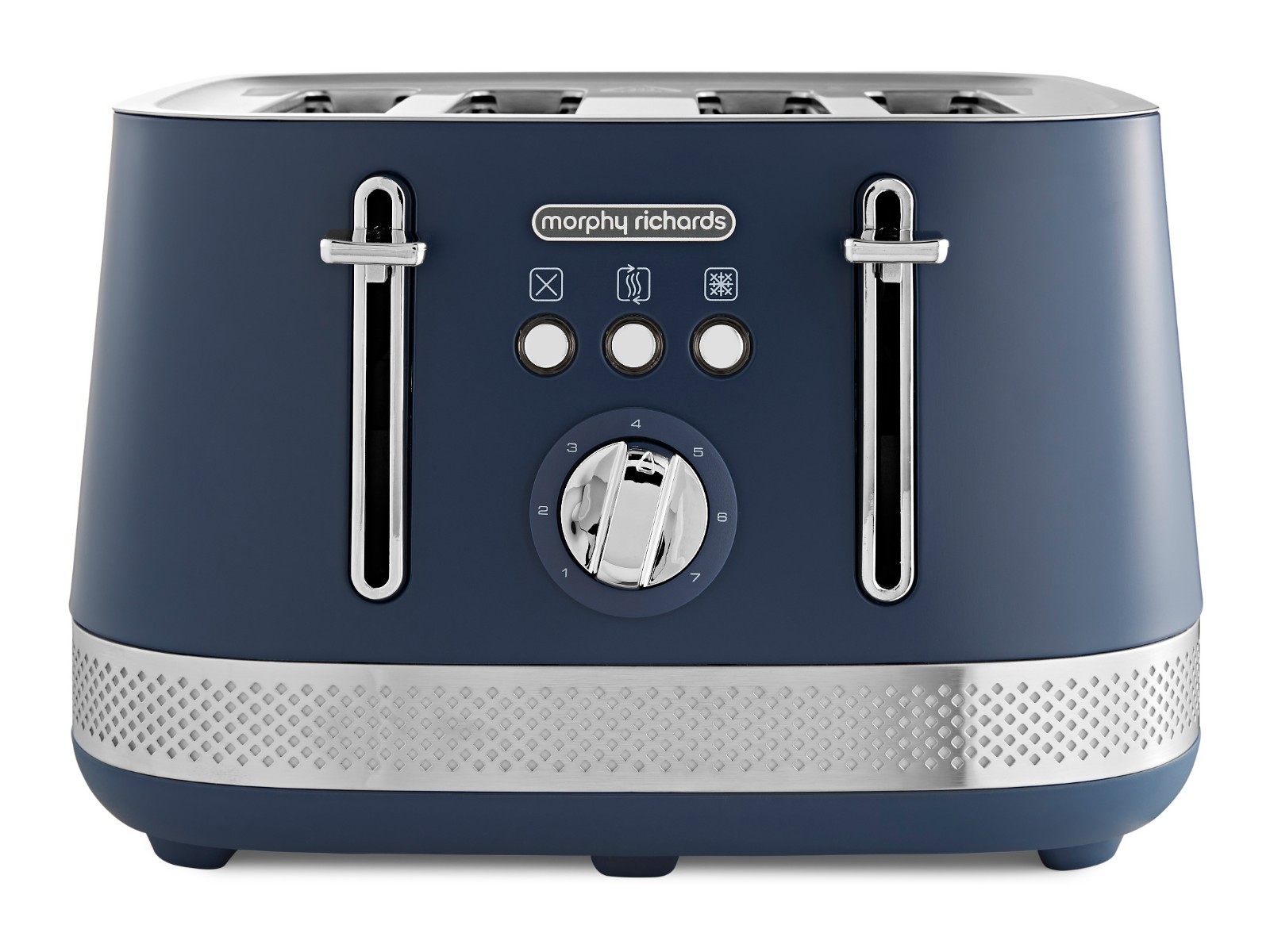 Morphy Richards Illumination 4-Slice Toaster in Dark Navy - Image 2
