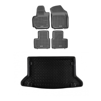Rezaw-Plast Car Mats for Suzuki SX4 Hatchback 2007-2014 PE Cargo Mat No Trim Blk