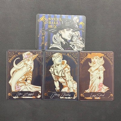 JoJo's Bizarre Adventure Steel Ball Run Foil Clear Card Set Gyro