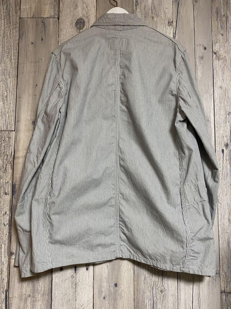 Engineered Garments Hickory Coverall L USA Made Denim Engineered Garments Hickory Coverall L USA Made Denim