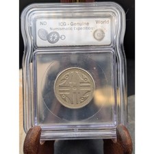 1994 Colombia 200 Pesos ICG Genuine Slab