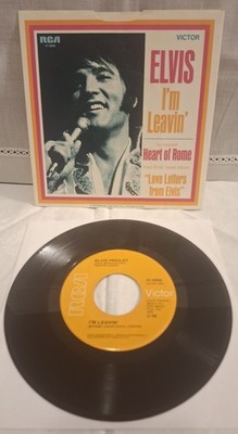 ELVIS PRESLEY, I'M LEAVING (RCA 47-9998) 45 Runden First Print USA 1971 EX/NM