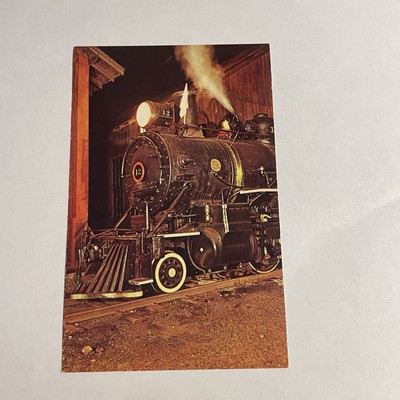 East Broad Top #12 Train Steam Locomotive Railroad Rockhill Furnace PA Postcard
