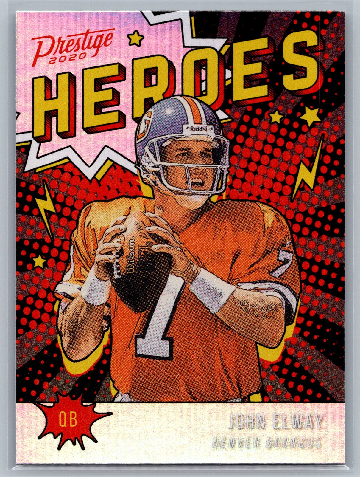 John Elway 2020 Panini Prestige #HE-JE Heroes