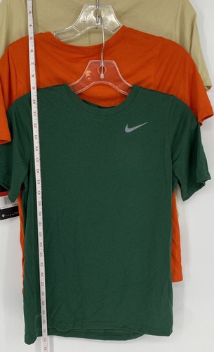 Nike Dri-Fit Boys Orange Yellow Green Activewear T-Shirt Size Large Lot Of 3 - Picture 6 of 12