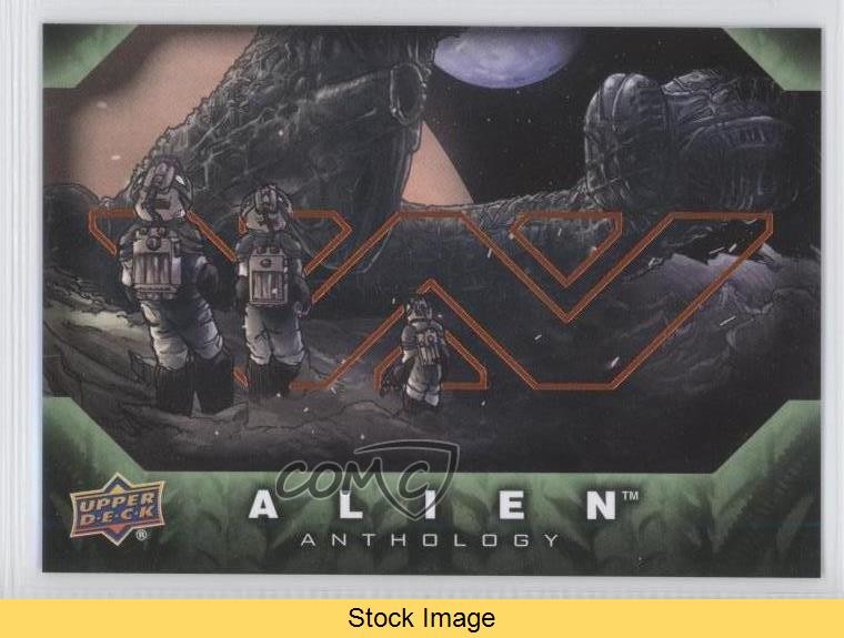 2016 Upper Deck Alien Anthology Orange W-Y Foil Alien Spacecraft #5 READ 1u6