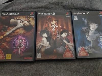 Lot 3 Games Fatal Frame ZERO: Crimson Butterfly - The Tormented PS2 Used JP 