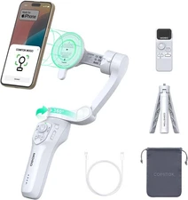 COMITOK Only for iPhone, MOGO [Apple MFi Certified] Gimbal Stabiliz... Fast Ship