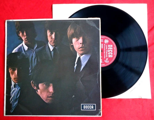 THE ROLLING STONES - NO2 -2A/-1A UK 1965 1st PRESS MONO VINYL LP BLIND MAN TEXT
