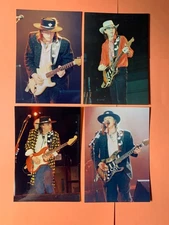 STEVIE RAY VAUGHN CLASSIC ROCK  ARTIST LIVE IN CONCERT PHOTO SET 4 3x5 #4