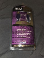 Belkin Gold Series USB 2.0 Hi-Speed Cable 10ft/3m A-Male to B-Male 24K Gold NEW