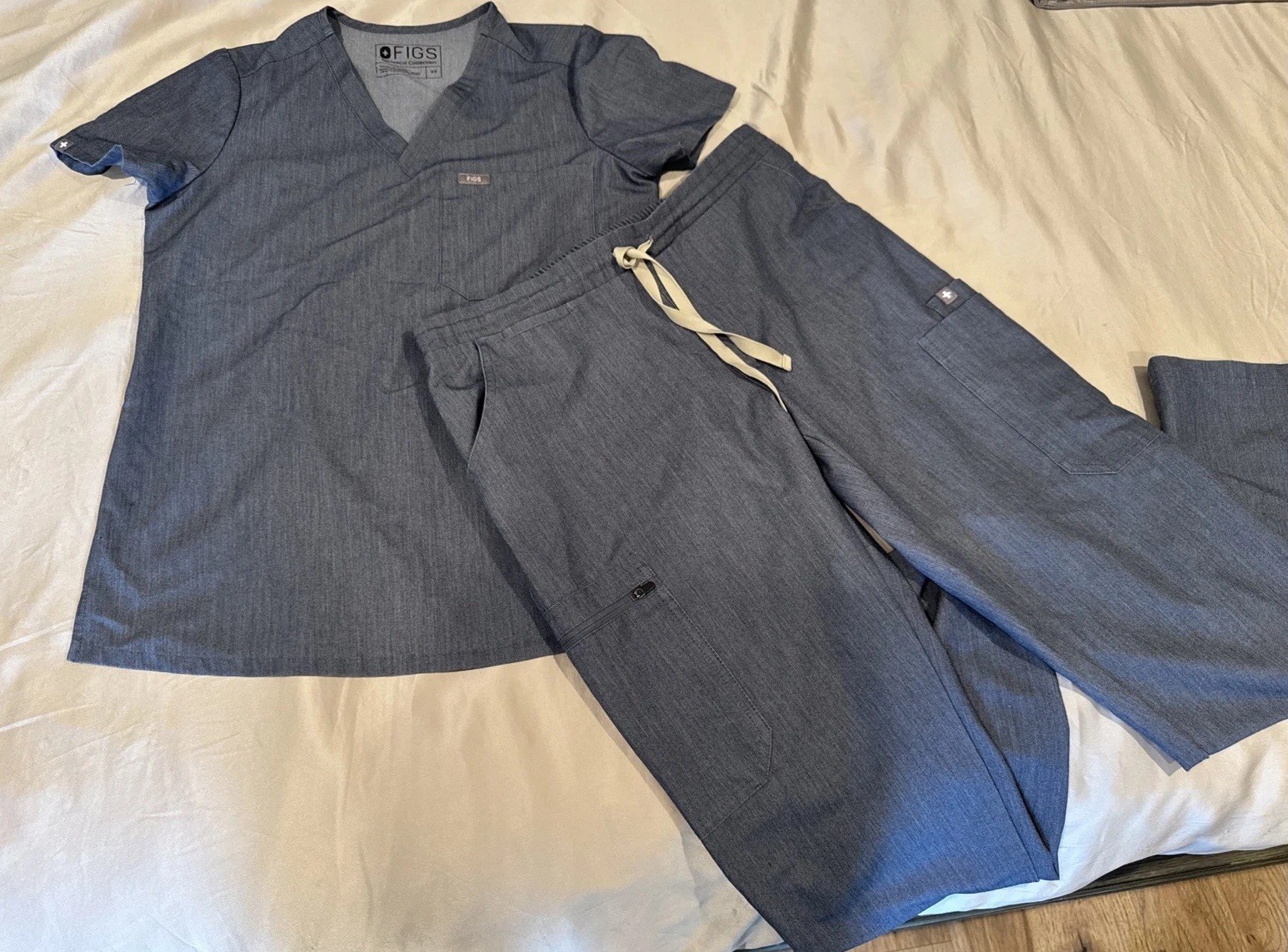 Figs Technical Collection Heather Denim Catarina … - image 1