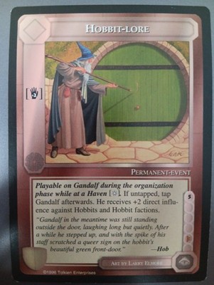 HOBBIT-LORE - Meccg - Middle Earth CCG - Dark Minions - MEDM