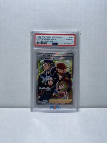 PSA 10 Friends in Hisui #249 VSTAR Universe s12a Japanese SR FA 2022 Pokemon