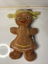 Vintage 1960  s Knickerbocker Dolls of Distinction Gingerbread Plush Girl