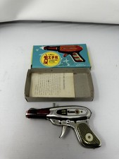 China MF-116 SPACE RAY GUN "SPARKLING PISTOL" Tin Space Gyro Toy MIB 60 TOP RARE