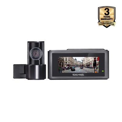 Road Angel Halo Guardian Dual 24/7 Auto Dashcam Vorne & Hinten 2K mit Bildschirm