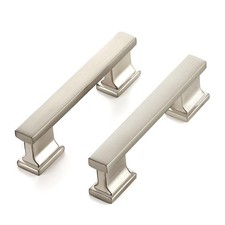 10 Pack 3 Inch 76mm Brushed Nickel Cabinet Pulls Heavy Duty Drawer Handles