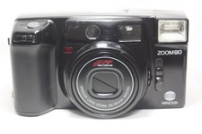 Minolta Mac-Zoom 90 Quartz Date Point  Shoot Film Camera From Japan A101892