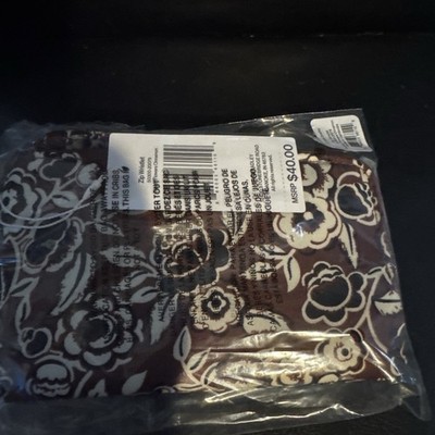 New With Tags - Vera Bradley Canyon Super Smart Wristlet Wallet Brown 12556-130
