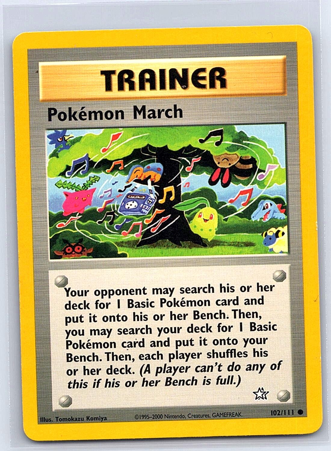 Pokemon March Neo Genesis 102/111 Regular