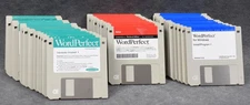 Lot of 44 WordPerfect Floppy Disks Windows 5.1/5.2/6.0/6.1 Novell