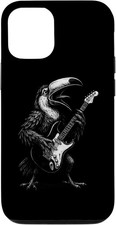 Image of Toucan Guitar Rock Music Phone Case for iPhone 12 / 12 Pro