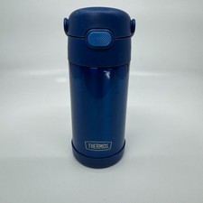 THERMOS FUNTAINER Stainless Steel Vacuum Insulated Kids Bottle with Straw, 12 Oz