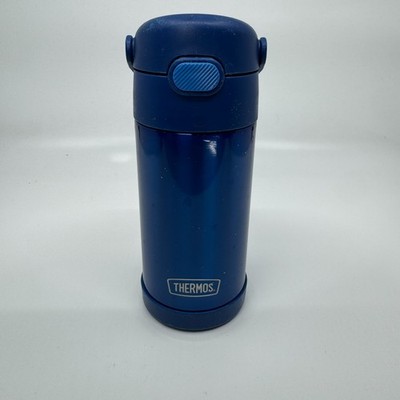 THERMOS FUNTAINER Stainless Steel Vacuum Insulated Kids Bottle with Straw, 12 Oz