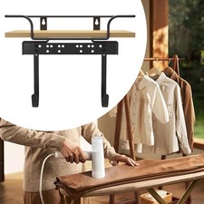 Ironing Board Rack Wall Mounted Iron Tools Organizer Shelf Organization Sturdy