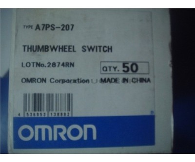 10Pcs A7PS207 Thumbwheel Switch A7PS-207   Plc Module gp *mq