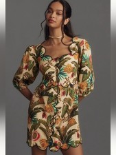 FARM Rio Square Neck Mini Dress/Blouse