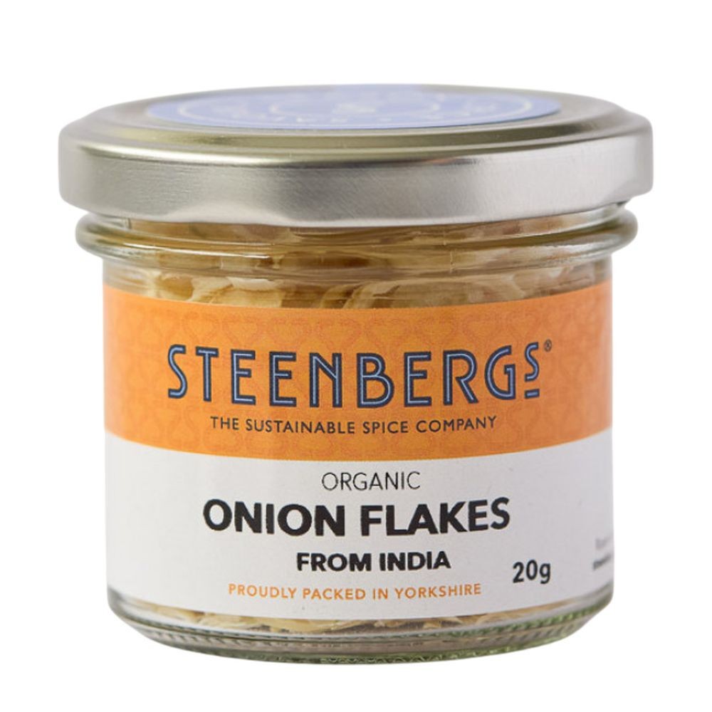 Steenbergs Organic Onion Flakes 45g Dried Seasoning