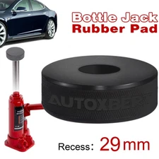 Bottle Jack Rubber Pad with 29mm Recess For A Safer Lift Car Medium Sized 60mm