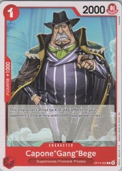 Capone 'Gang' Bege - The Azure Sea's Seven #OP14-003