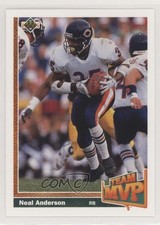 1991 Upper Deck Team MVP Neal Anderson #453 fm0