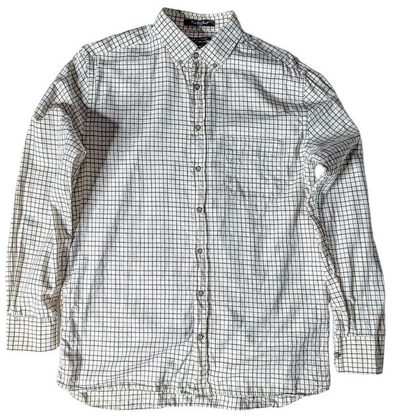 Men Gant Shirt Multicolor Twill 40 /L / 48